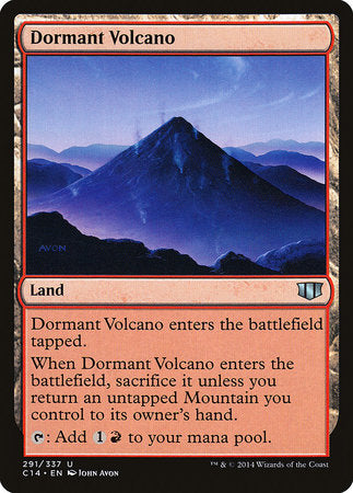 Dormant Volcano [Commander 2014] | Exor Games Truro