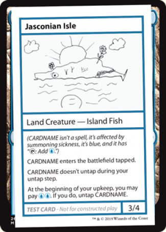 Jasconian Isle (2021 Edition) [Mystery Booster Playtest Cards] | Exor Games Truro