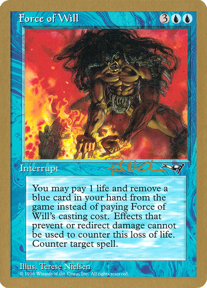 Force of Will (Paul McCabe) [World Championship Decks 1997] | Exor Games Truro