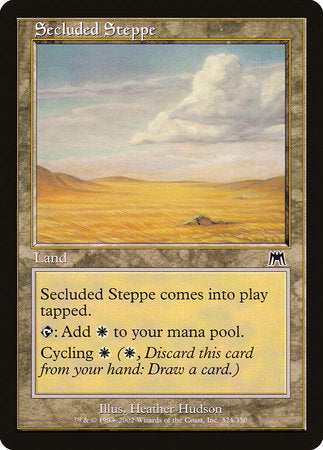 Secluded Steppe [Onslaught] | Exor Games Truro