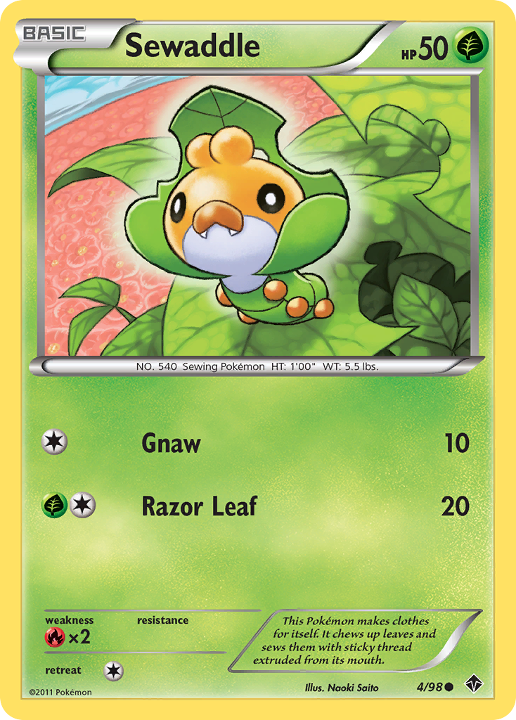 Sewaddle (4/98) [Black & White: Emerging Powers] | Exor Games Truro