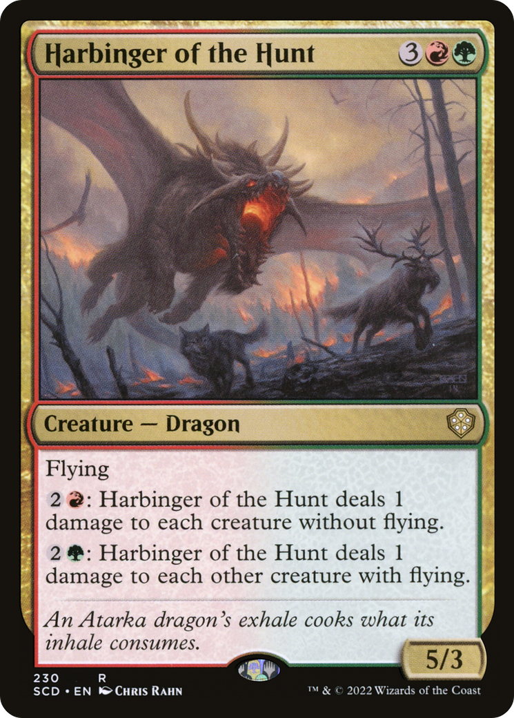 Harbinger of the Hunt [Starter Commander Decks] | Exor Games Truro