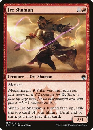 Ire Shaman [Masters 25] | Exor Games Truro