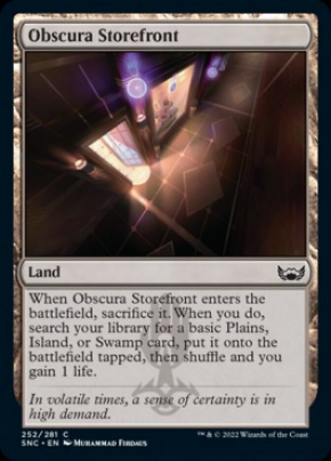 Obscura Storefront [Streets of New Capenna] | Exor Games Truro
