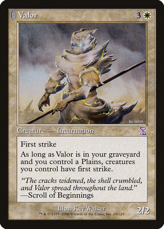 Valor [Time Spiral Timeshifted] | Exor Games Truro