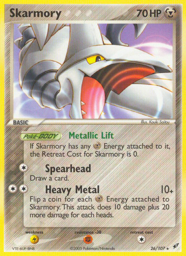 Skarmory (26/107) [EX: Deoxys] | Exor Games Truro