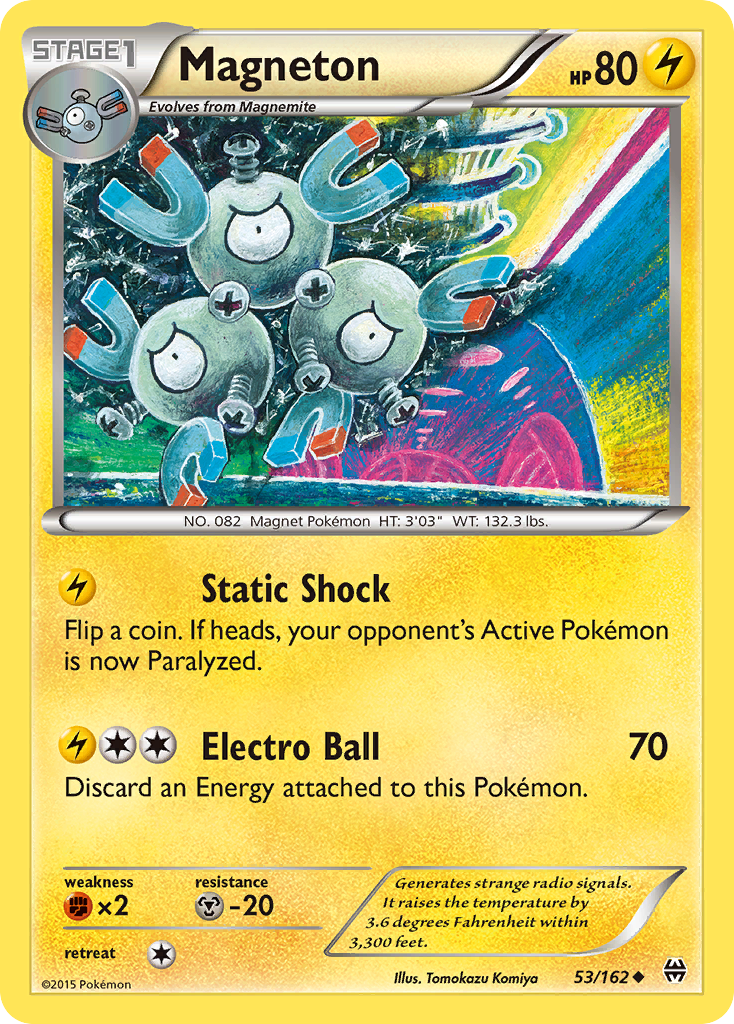 Magneton (53/162) [XY: BREAKthrough] | Exor Games Truro