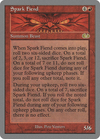 Spark Fiend [Unglued] | Exor Games Truro