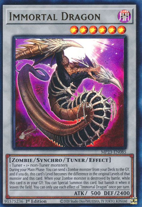 Immortal Dragon [MP23-EN085] Ultra Rare | Exor Games Truro