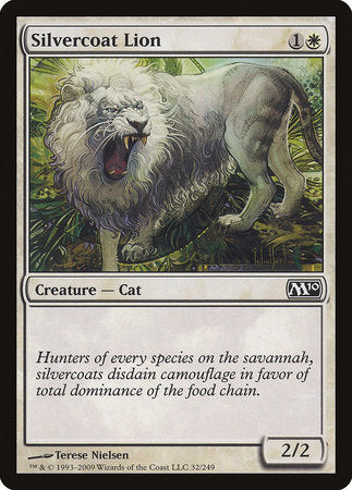 Silvercoat Lion [Magic 2010] | Exor Games Truro