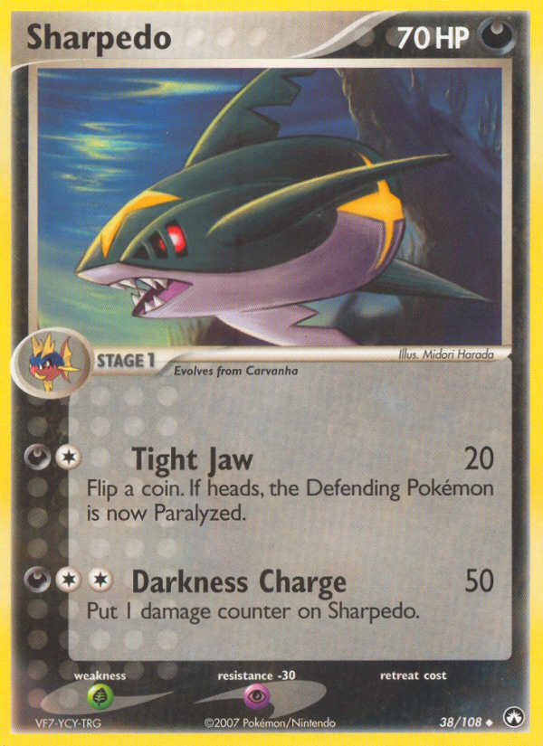 Sharpedo (38/108) [EX: Power Keepers] | Exor Games Truro