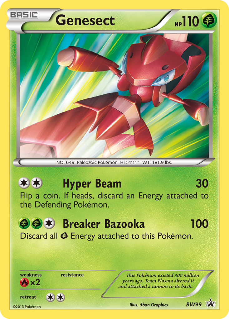 Genesect (BW99) [Black & White: Black Star Promos] | Exor Games Truro