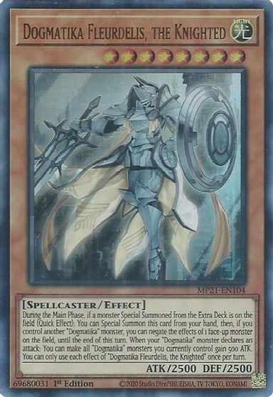 Dogmatika Fleurdelis, the Knighted [MP21-EN104] Ultra Rare | Exor Games Truro