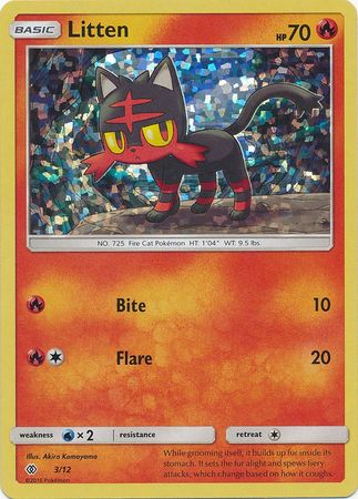 Litten (3/12) [McDonald's Promos: 2017 Collection] | Exor Games Truro