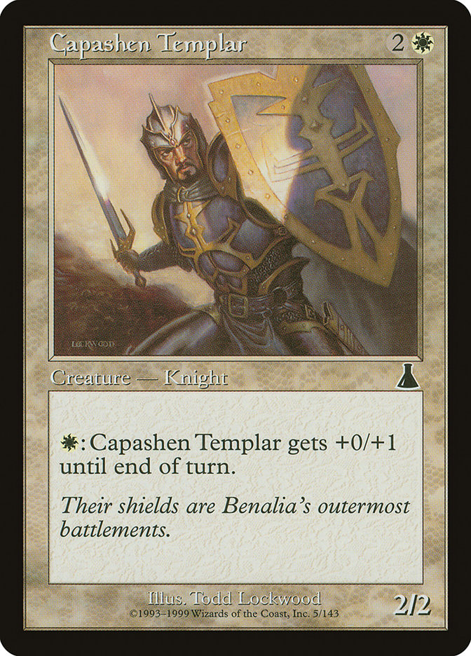 Capashen Templar [Urza's Destiny] | Exor Games Truro