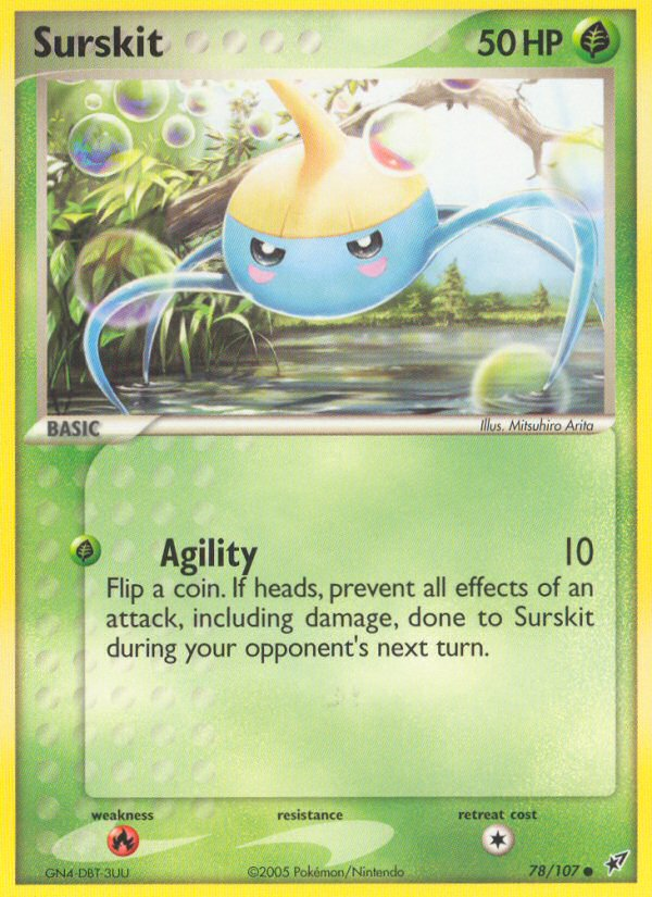 Surskit (78/107) [EX: Deoxys] | Exor Games Truro