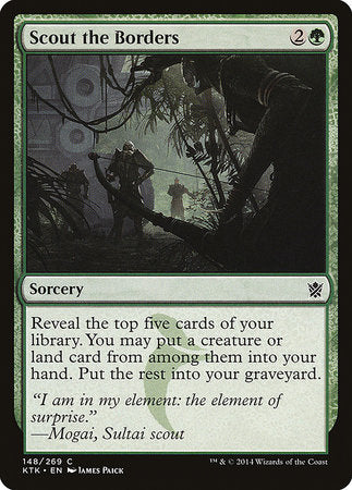 Scout the Borders [Khans of Tarkir] | Exor Games Truro