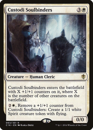 Custodi Soulbinders [Commander 2016] | Exor Games Truro
