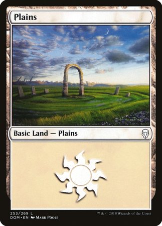 Plains (253) [Dominaria] | Exor Games Truro