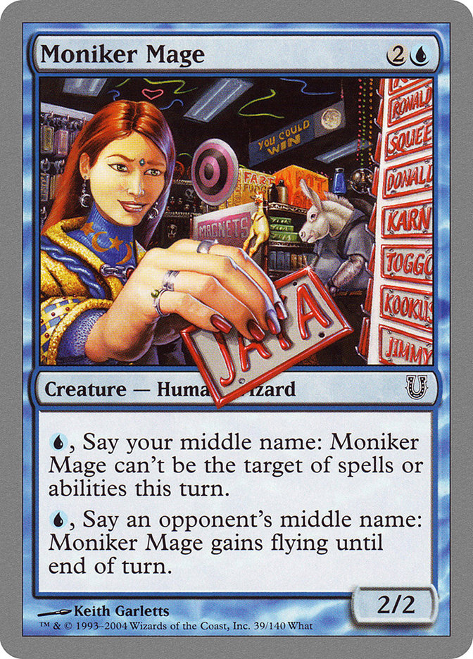 Moniker Mage [Unhinged] | Exor Games Truro