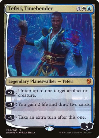 Teferi, Timebender [Dominaria] | Exor Games Truro