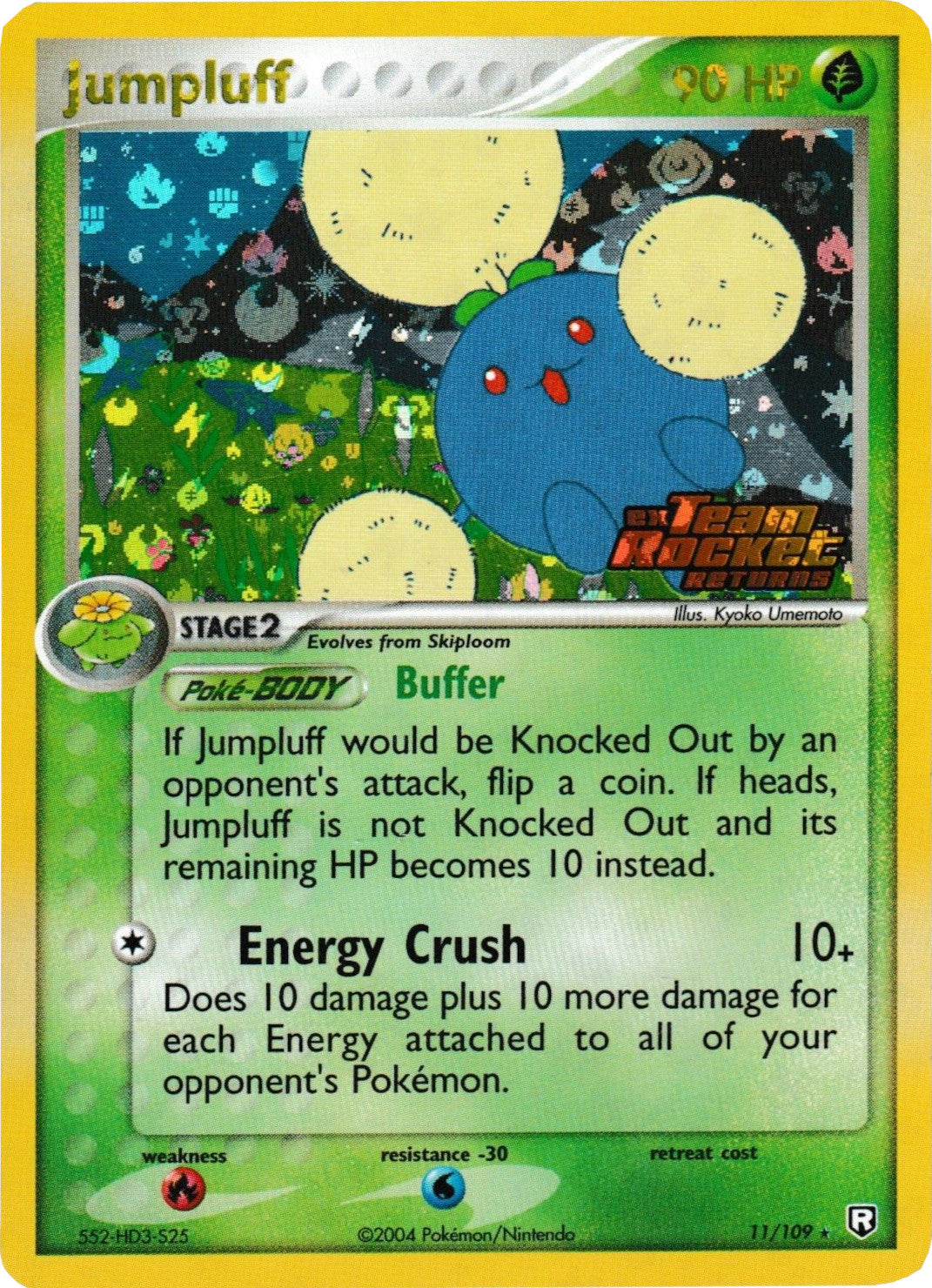 Jumpluff (11/109) (Stamped) [EX: Team Rocket Returns] | Exor Games Truro