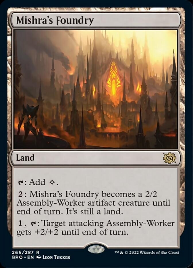 Mishra's Foundry [The Brothers' War] | Exor Games Truro