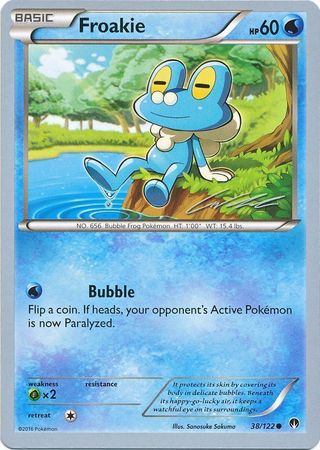 Froakie (38/122) (Ninja Blitz - Cody Walinski) [World Championships 2016] | Exor Games Truro