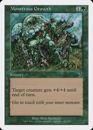 Monstrous Growth [Seventh Edition] | Exor Games Truro