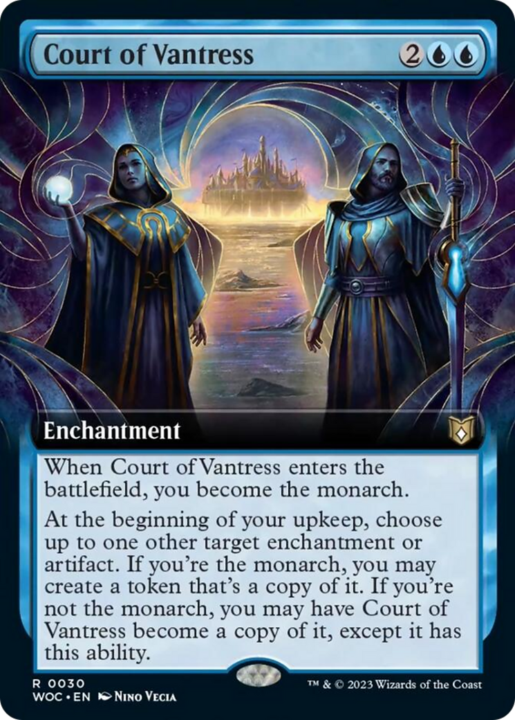 Court of Vantress (Extended Art) [Wilds of Eldraine Commander] | Exor Games Truro