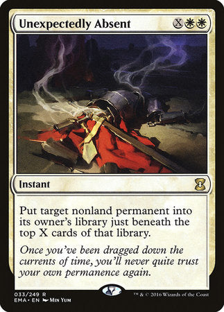 Unexpectedly Absent [Eternal Masters] | Exor Games Truro