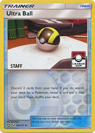 Ultra Ball (68a/73) (League Promo Staff) [Sun & Moon: Shining Legends] | Exor Games Truro