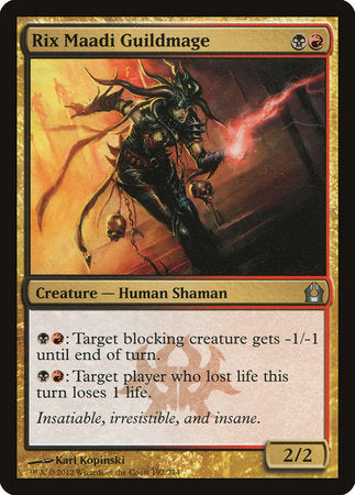 Rix Maadi Guildmage [Return to Ravnica] | Exor Games Truro