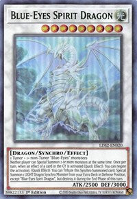 Blue-Eyes Spirit Dragon (Green) [LDS2-EN020] Ultra Rare | Exor Games Truro