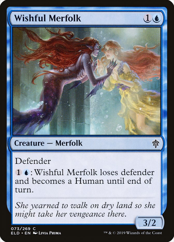 Wishful Merfolk [Throne of Eldraine] | Exor Games Truro