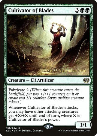 Cultivator of Blades [Kaladesh Promos] | Exor Games Truro