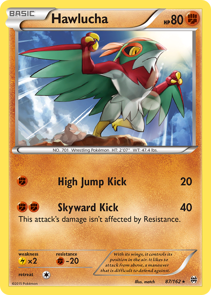 Hawlucha (87/162) [XY: BREAKthrough] | Exor Games Truro