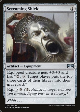 Screaming Shield [Ravnica Allegiance] | Exor Games Truro