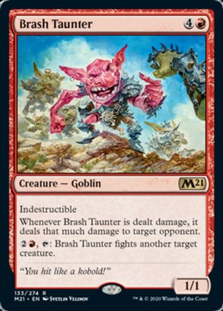 Brash Taunter [Core Set 2021] | Exor Games Truro