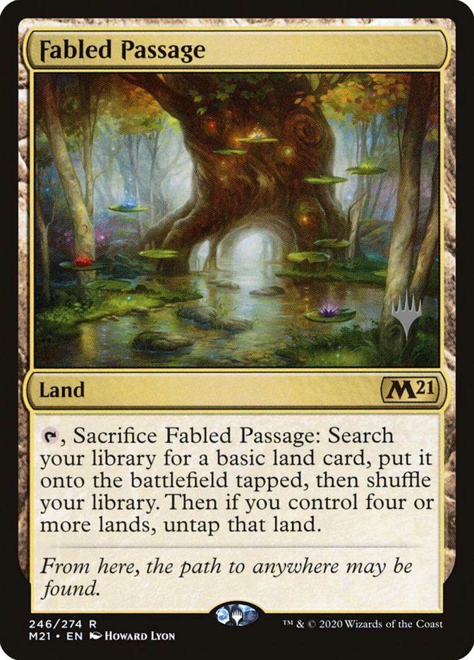 Fabled Passage (Promo Pack) [Core Set 2021 Promos] | Exor Games Truro