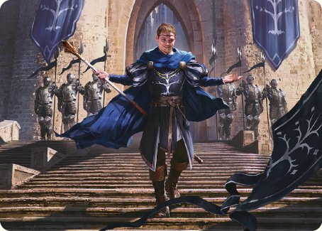 Faramir, Steward of Gondor Art Card [The Lord of the Rings: Tales of Middle-earth Art Series] | Exor Games Truro