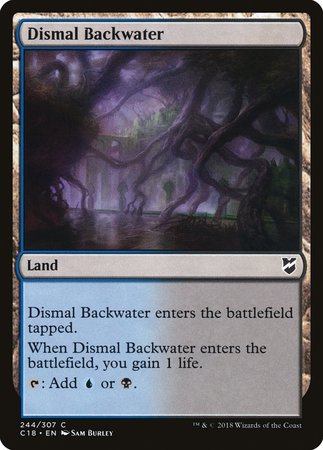 Dismal Backwater [Commander 2018] | Exor Games Truro