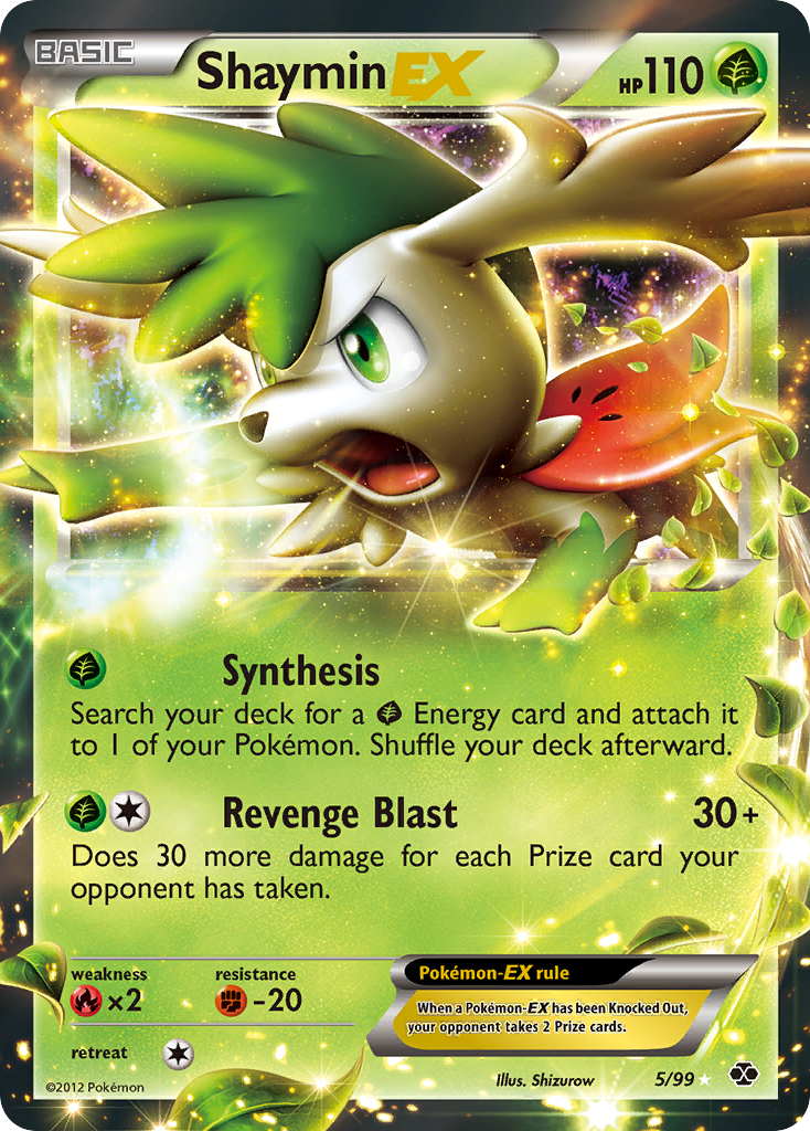 Shaymin EX (5/99) [Black & White: Next Destinies] | Exor Games Truro