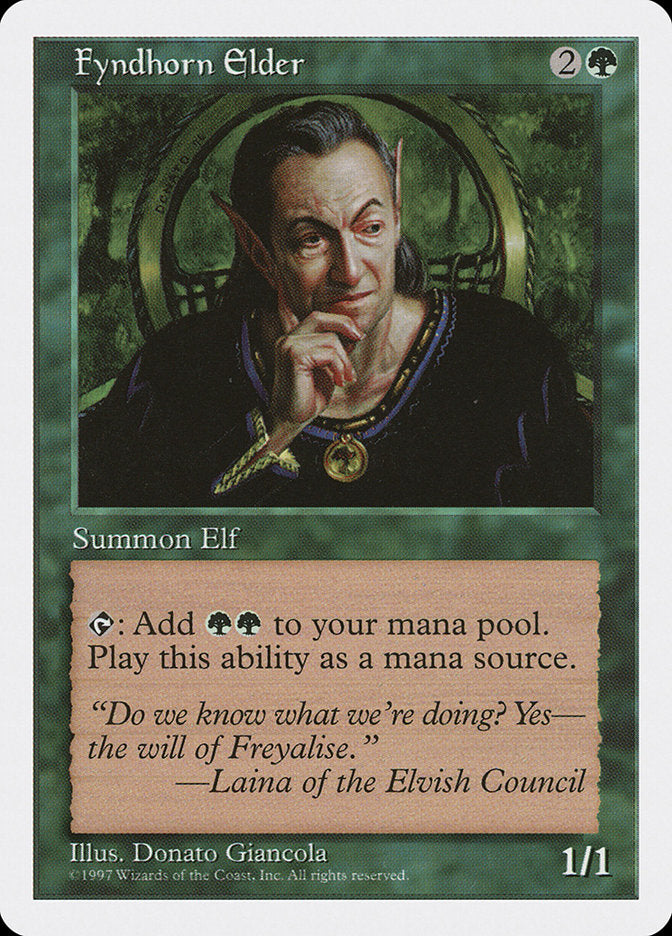 Fyndhorn Elder [Fifth Edition] | Exor Games Truro