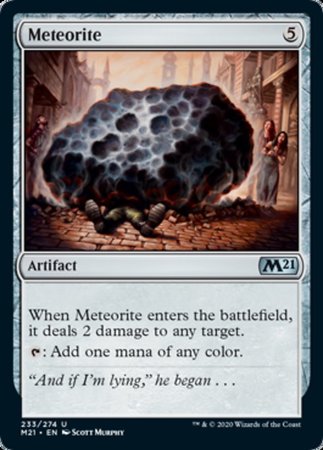 Meteorite [Core Set 2021] | Exor Games Truro