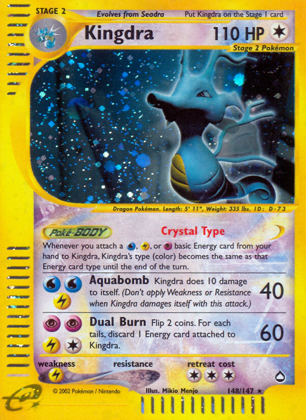 Kingdra (148/147) [Aquapolis] | Exor Games Truro