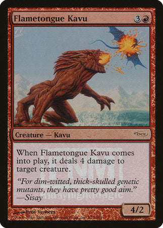 Flametongue Kavu [Friday Night Magic 2005] | Exor Games Truro