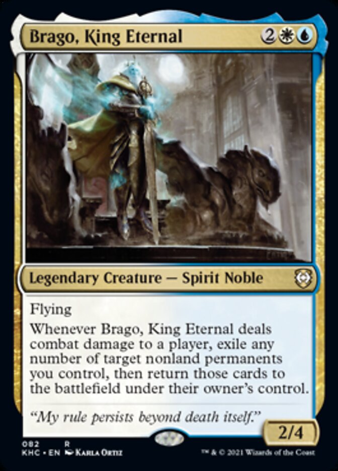 Brago, King Eternal [Kaldheim Commander] | Exor Games Truro