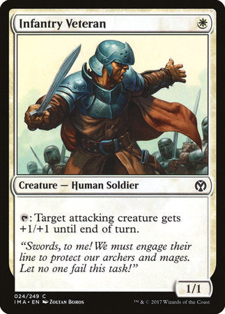 Infantry Veteran [Iconic Masters] | Exor Games Truro