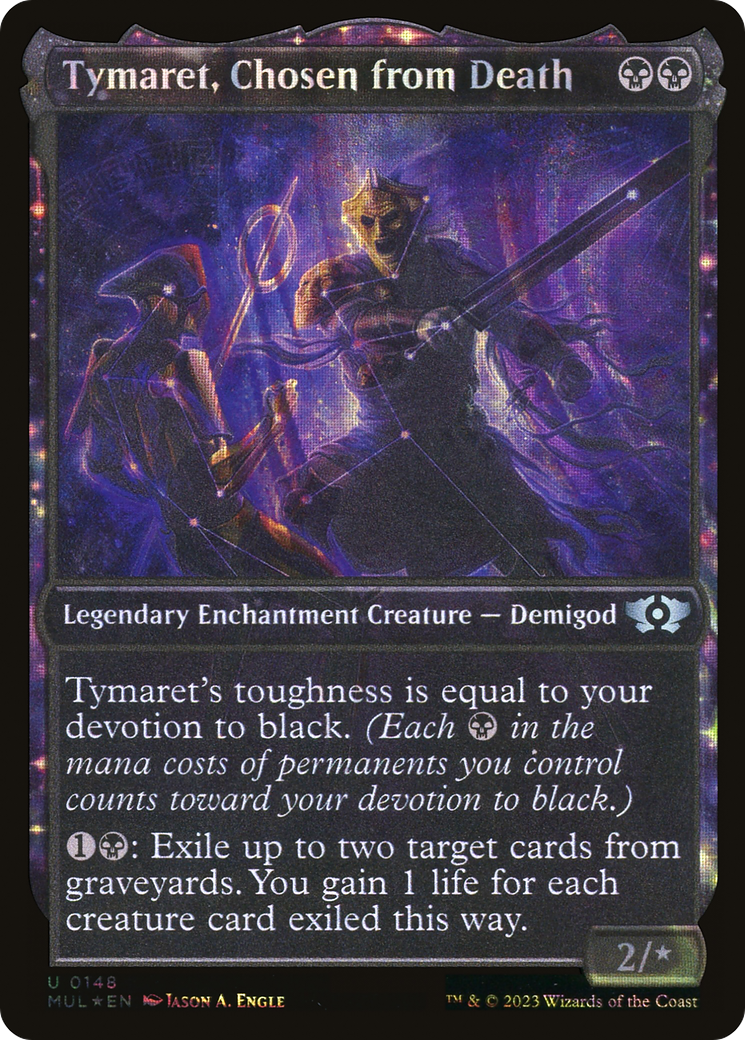 Tymaret, Chosen from Death (Halo Foil) [Multiverse Legends] | Exor Games Truro
